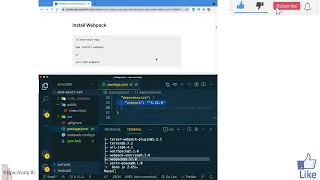 Install Webpack React from Beginner to Expert without CRA pptx
