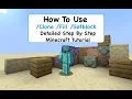 How To Clone Fill And Setblock Commands In Minecraft Minecraft Tutorial