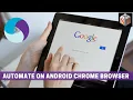 Appium Automate on Android Chrome Browser Tutorial