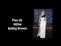 Pies de Millie Bobby Brown