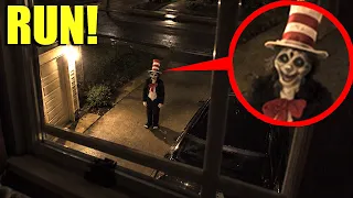 If you ever see Cat in the Hat outside your house at night... LOCK YOUR DOORS & HIDE!