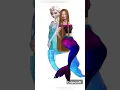 Elsa as a mermaid