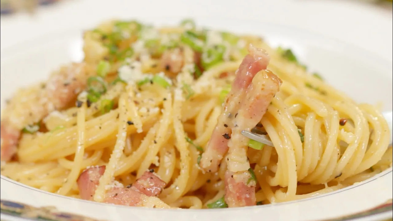 Real Spaghetti Carbonara | Antonio Carluccio. 