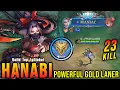 Download Lagu 23 Kills + MANIAC!! Hanabi Powerful Gold Laner!! - Build Top 1 Global Hanabi ~ MLBB