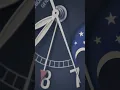 hands on a blue clock