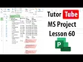 Microsoft Project - Lesson 60