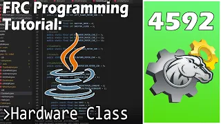 FRC Java Programming Hardware Class