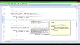 Java Swing Text Editor Part 2