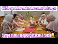 AKHIRNYA BISA MAKAN BERSAMA KELUARGA || MAKAN DAMPE RONDE KE 2😂