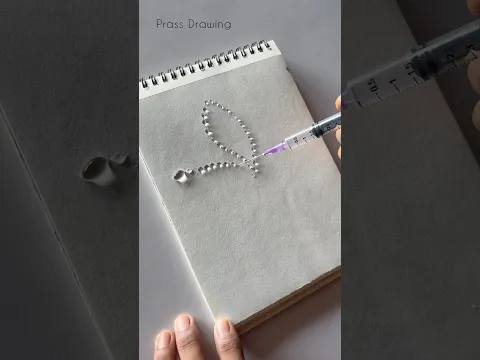 Drawing With Syringe 💉. #shorts