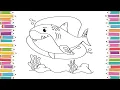 Explore Shark Coloring Pages Fun Learning for Kids