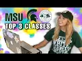 Michigan State University Top 3 Classes Student Picks