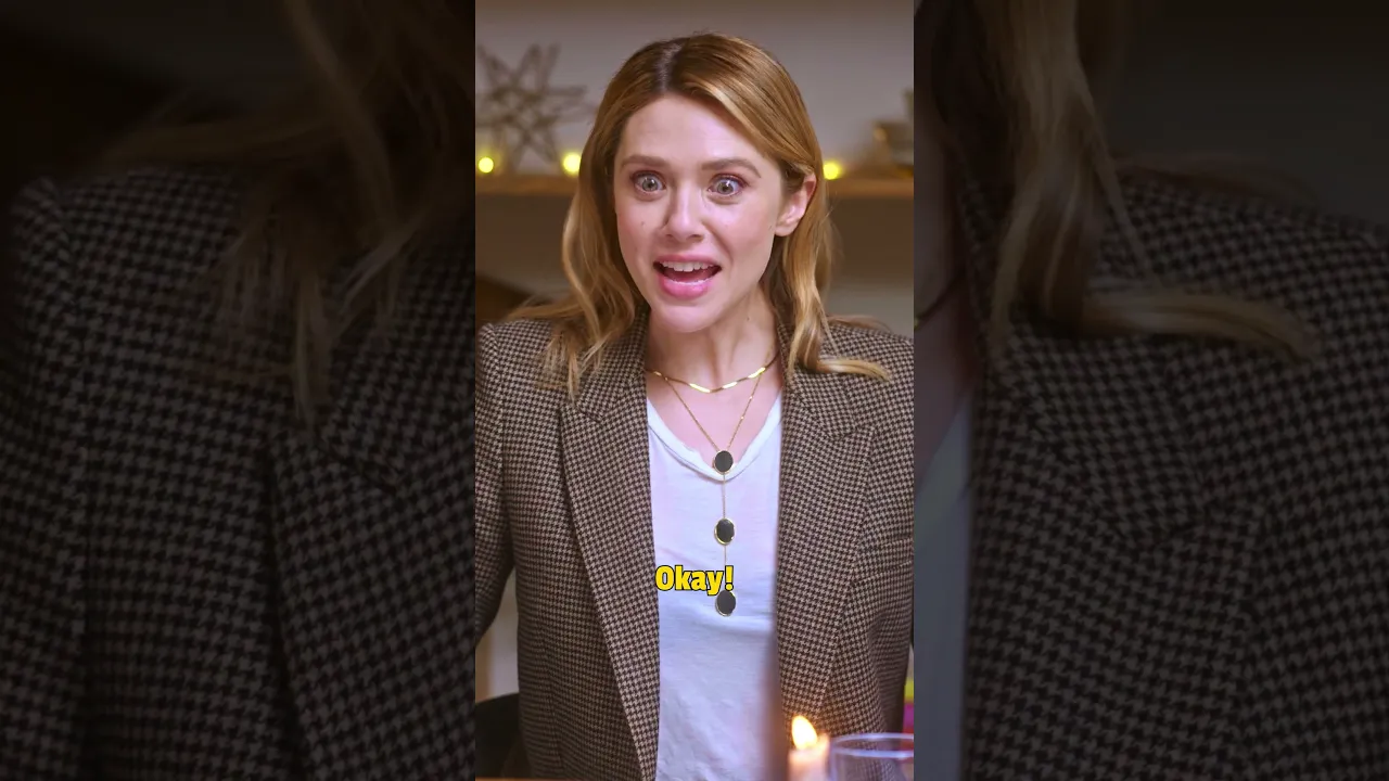 Elizabeth Olsen taste tests 3 iconic burgers 