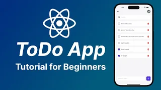 React Native ToDo App Tutorial for Beginners