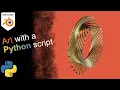 Python Blender Seamless curve loop with a script