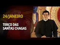 Lagu Terço das Santas Chagas | 24 de Janeiro de 2026 | @PadreManzottiOficial