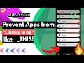 How to Keep Android Apps Running in the Background No Closing background apps auto close