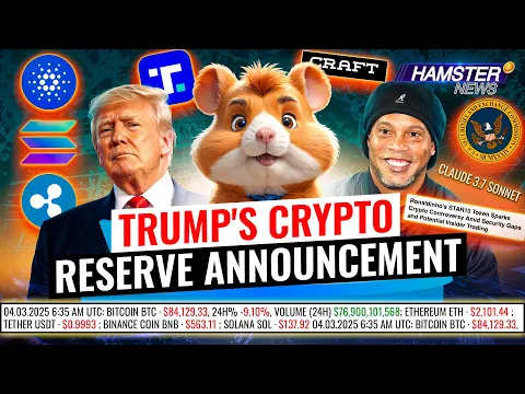 SEC dismisses Kraken lawsuit, Ronaldinho launches token, Claude 3.7 Sonnet ⚡️ Hamster News