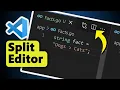 How to Split Editor Into Multiple Panels In Visual Studio Code