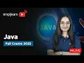 Java Full Course 2026 Core Java Tutorial For Beginners Java Programming Course Simplilearn