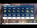 Monday morning weather forecast with Fox 13 meteorologist Damon Yauney