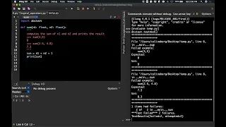 Python doctest module