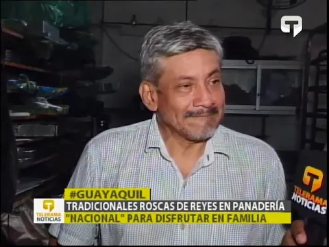 Tradicionales Roscas de Reyes en panadería Nacioanl para disfrutar en familia