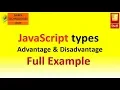 Types of JavaScript Run First Program with Notepad and Visual Studio