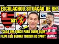 FILIPE LUÍS ESCULACHOU SOBRE JULGAMENTO DO BRUNO HENRIQUE! COBROU APÓS FALHAS! COLETIVA DO FLAMENGO!