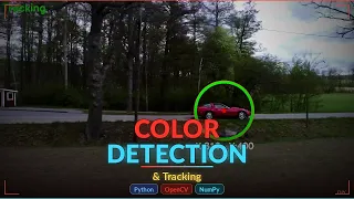 Color detection and tracking using OpenCV