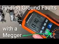 Electricians How to Locate a Phantom Ground Fault with a Megger Megohmmeter