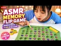 LIVE ASMR Memory Flip Game Match the Same Fruits Animals
