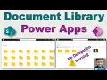Power Apps for SharePoint Document Library