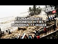 LIVE 7 7 Quake Strikes Indonesia 20 Killed Tsunami Warning Triggers Mass Evacuations Crux