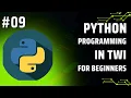 Learn Python Programming in Twi Day 9 - Loops for loop and while loop