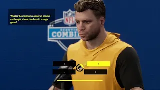 Madden 24 Superstar Mode - QB CAREER NFL COMBINE DRAFT
