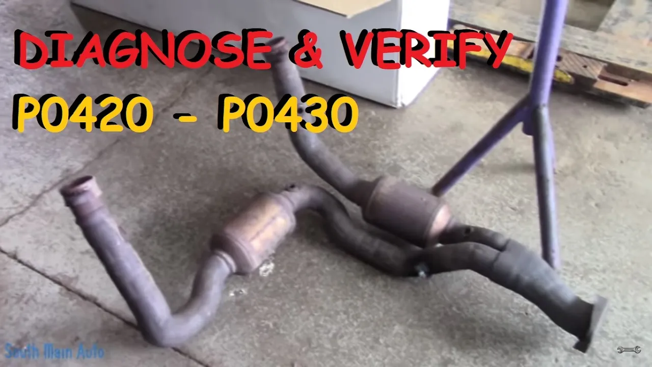 P0420 P0430 Catalyst Efficiency Below Threshold - Testing & Verification