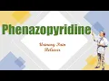Phenazopyridine for urinary pain relief AZO Pyridium