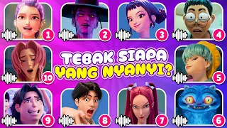 tebak karakter film demon hunters kpop 2025 dari lagu rumi jinu huntrix saja boys 