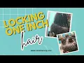 I Loc d ONE Inch of Hair No Extensions Added Microlocs Sisterlocs Interlocs