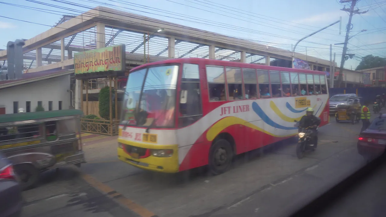 Philippines, Bulacan, Aircon bus ride from SM City San Jose Del Monte to Fairview