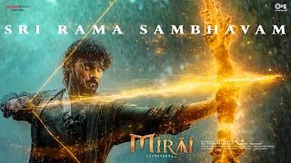 Sri Rama Sambhavam Mirai Teja Sajja GowraHari Karthik Gattamneni