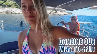 Dancing our way to Split! | Our First Med Mooring in Croatia | Sailing Sunday Ep. 30