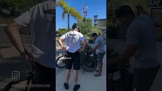 Adventure #9 of 57 – riding an E bike through Solana Beach and checking out the surf ￼￼