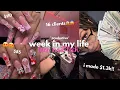 i had 16 clients in 5 days week in my life as a teen nail tech