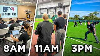 What happens at MLB Umpire School