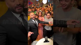 تامر حسني شعب شبرا في كواليس تصوير فيلم ريستارت 