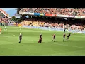 Shimizu vs Fukuoka: Little Glee Monster's live performance during halftime, featuring "For Decades".