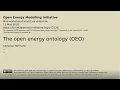 The open energy ontology OEO An Ontology for the Domain of Energy System Modelling