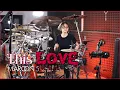 This Love - Maroon 5 [ cover ] Drum \u0026 Piano by Kalonica Nicx